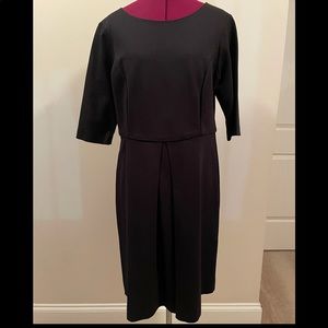 NWT Brooks Brothers mid-length black dress